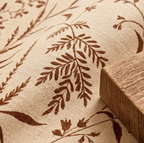 Champagne Meadow Botanical Grommet Curtain Panel